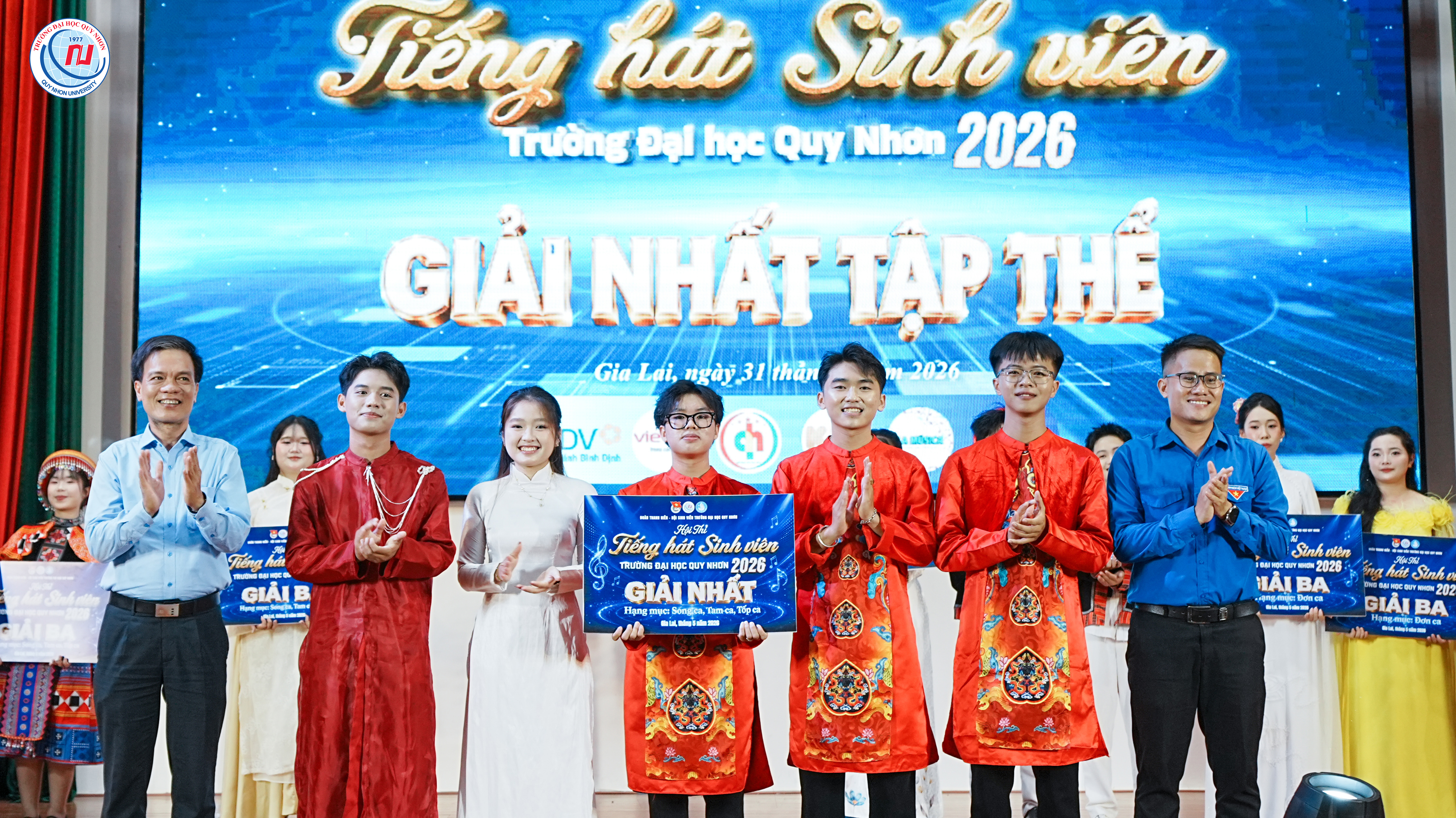 Hội thi “Tiếng hát sinh viên” Trường Đại học Quy Nhơn năm 2026: Rực rỡ tài năng, lan tỏa khát vọng tuổi trẻ